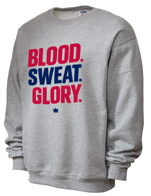 Blood, Sweat, Glory Soccer Unisex Crewneck Sweatshirt | Swagsta