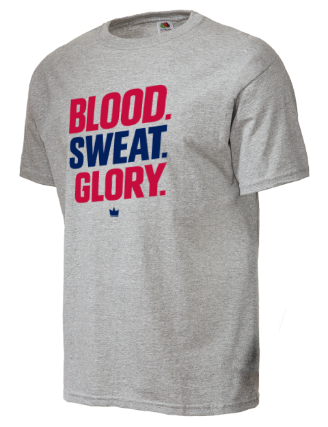 Blood, Sweat, Glory Soccer Unisex T-Shirt | Swagsta