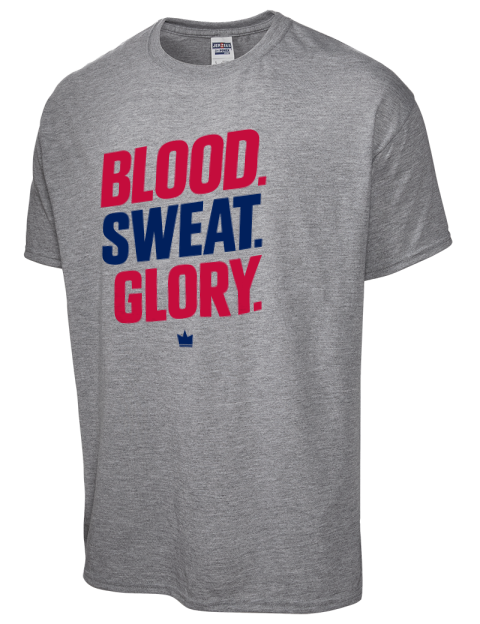Blood, Sweat, Glory Soccer Dri-Power Unisex T-Shirt | Swagsta