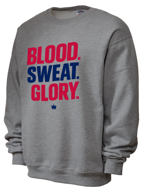 Blood, Sweat, Glory Soccer Unisex Crewneck Sweatshirt | Swagsta