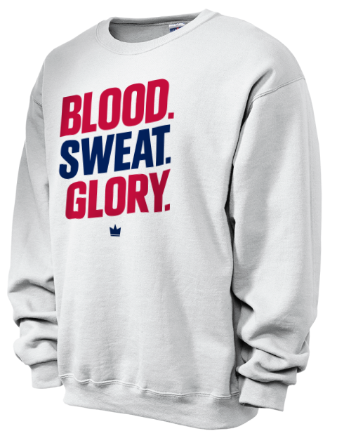 Blood, Sweat, Glory Soccer Unisex Crewneck Sweatshirt | Swagsta