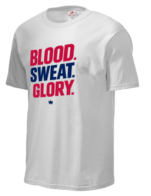 Blood, Sweat, Glory Soccer Unisex T-Shirt | Swagsta