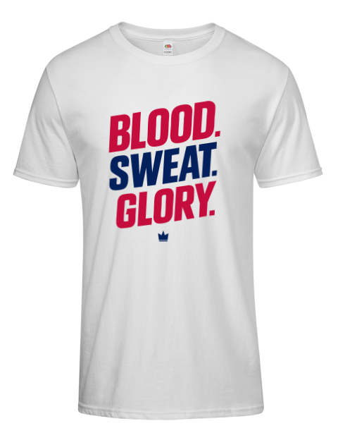 Blood, Sweat, Glory Soccer Men's Premium T-Shirt | Swagsta