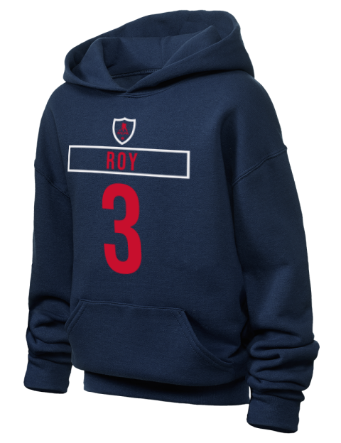 Away Jersey Matt Roy Youth Hooded Sweatshirt | Swagsta