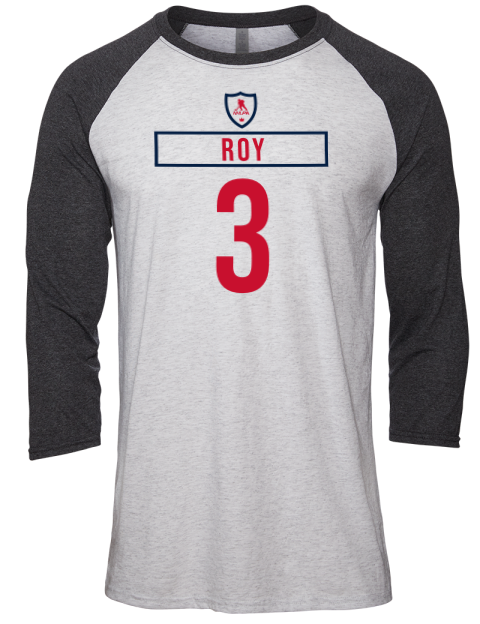 Home Jersey Matt Roy Unisex Premium Three-Quarter Raglan T-Shirt | Swagsta