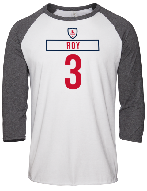 Home Jersey Matt Roy Unisex Premium Three-Quarter Raglan T-Shirt | Swagsta