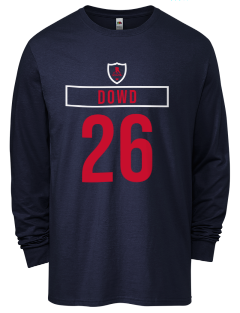 Away Jersey Nic Dowd Men's Long-Sleeve T-Shirt | Swagsta