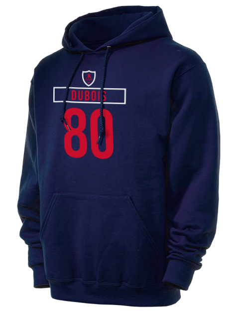 Away Jersey Pierre LucDubois Unisex Hooded Sweatshirt | Swagsta