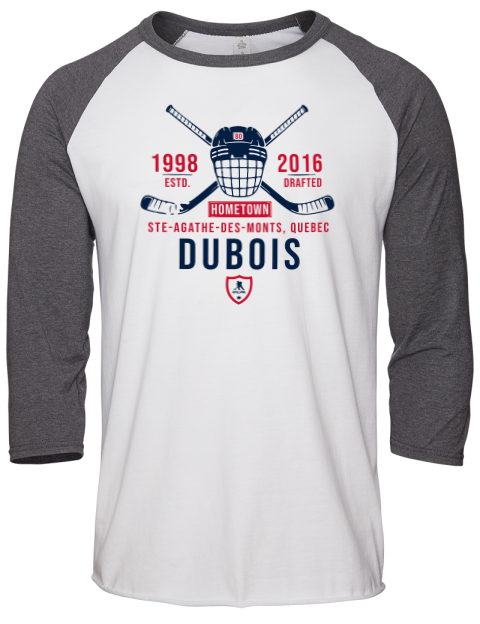 Classic Heritage Pierre LucDubois Unisex Premium Three-Quarter Raglan T-Shirt | Swagsta