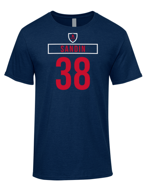 Away Jersey Rasmus Sandin Premium Ring-Spun Cotton Unisex T-Shirt | Swagsta