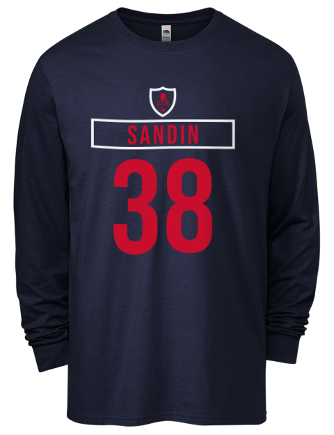 Away Jersey Rasmus Sandin Men's Long-Sleeve T-Shirt | Swagsta