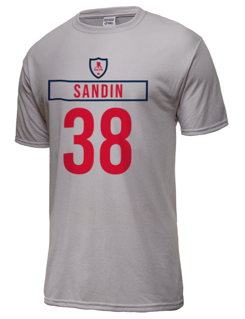 Home Jersey Rasmus Sandin Dri-Power Unisex T-Shirt | Swagsta