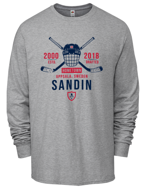Classic Heritage Rasmus Sandin Men's Long-Sleeve T-Shirt | Swagsta