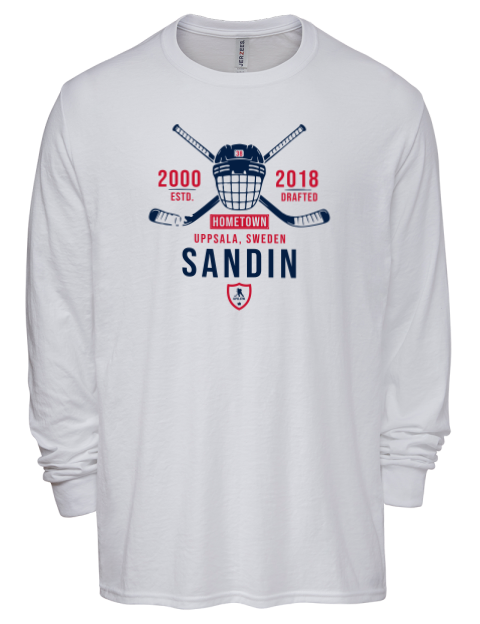 Classic Heritage Rasmus Sandin Men's Premium Blend Long Sleeve-T-Shirt | Swagsta