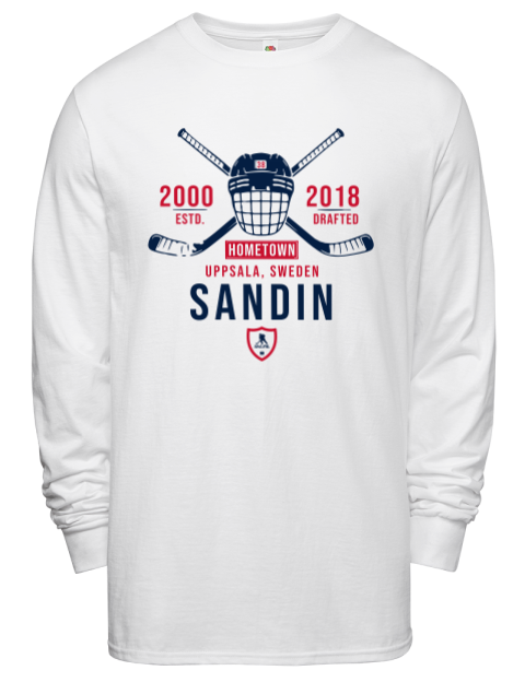Classic Heritage Rasmus Sandin Men's Long-Sleeve T-Shirt | Swagsta