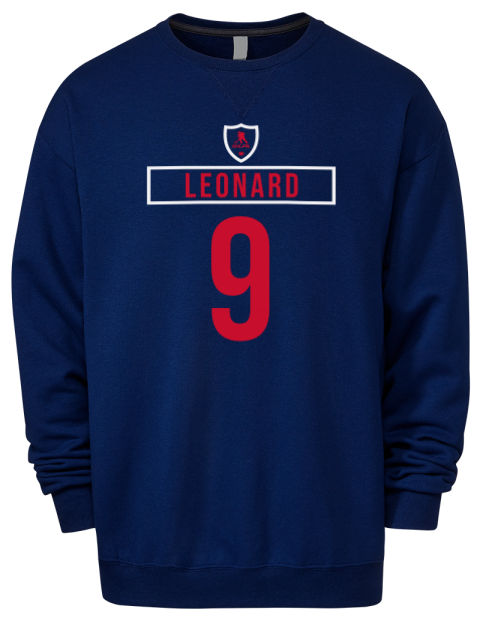 Away Jersey Ryan Leonard Premium Unisex Crewneck Sweatshirt | Swagsta