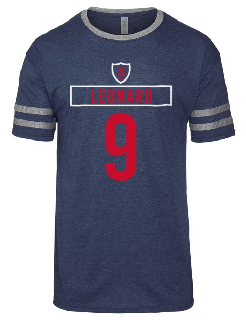 Away Jersey Ryan Leonard Men's Tri-Blend T-Shirt | Swagsta