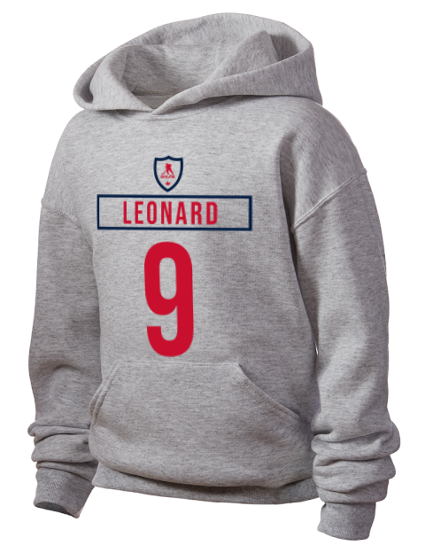 Home Jersey Ryan Leonard Youth Hooded Sweatshirt | Swagsta