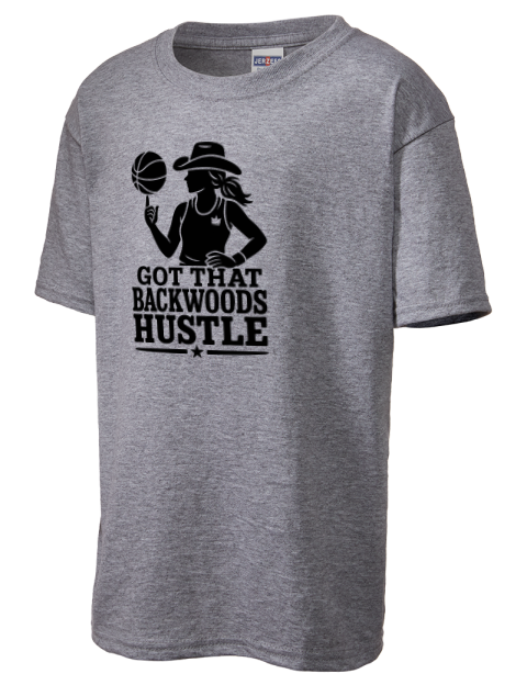 Backwoods Hustle She Got Game Youth T-Shirt | Swagsta