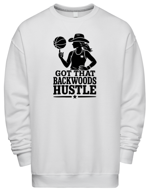 Backwoods Hustle She Got Game Premium Unisex Crewneck Sweatshirt | Swagsta