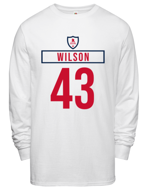 Home Jersey Tom Wilson Men's Long-Sleeve T-Shirt | Swagsta