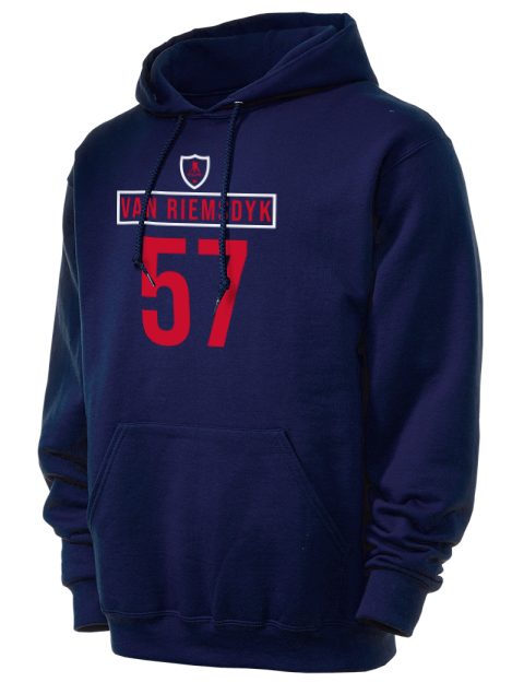 Away Jersey Trevor Vanriemsdyk Unisex Hooded Sweatshirt | Swagsta