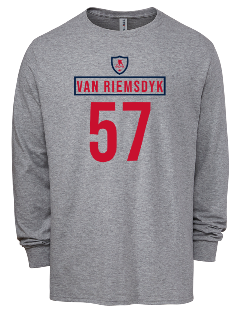 Home Jersey Trevor Vanriemsdyk Men's Premium Blend Long Sleeve-T-Shirt | Swagsta