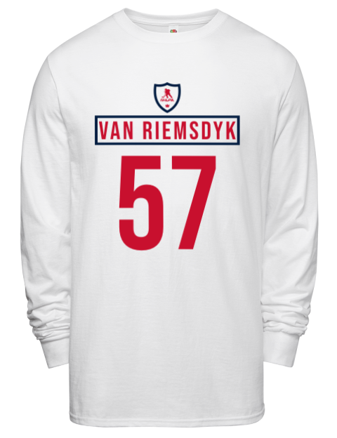 Home Jersey Trevor Vanriemsdyk Men's Long-Sleeve T-Shirt | Swagsta