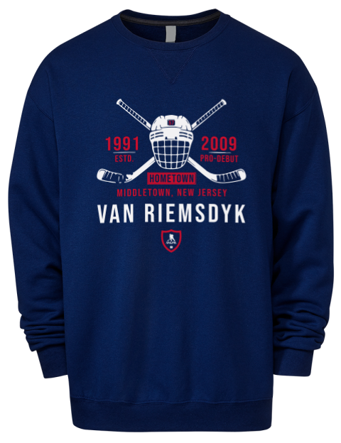 Heritage Trevor Vanriemsdyk Premium Unisex Crewneck Sweatshirt | Swagsta