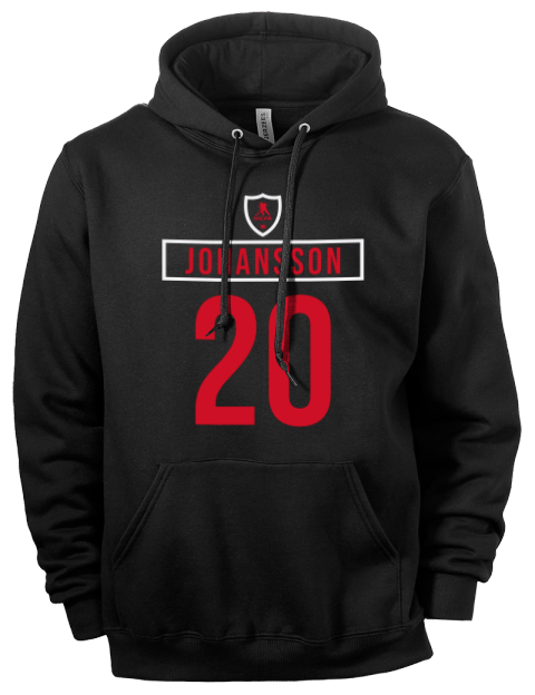 Away Jersey Albert Johansson Eco Premium Unisex Hooded Sweatshirt | Swagsta