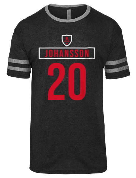 Away Jersey Albert Johansson Men's Tri-Blend T-Shirt | Swagsta