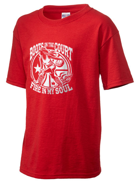 Boots On The Court She Got Game Youth T-Shirt | Swagsta