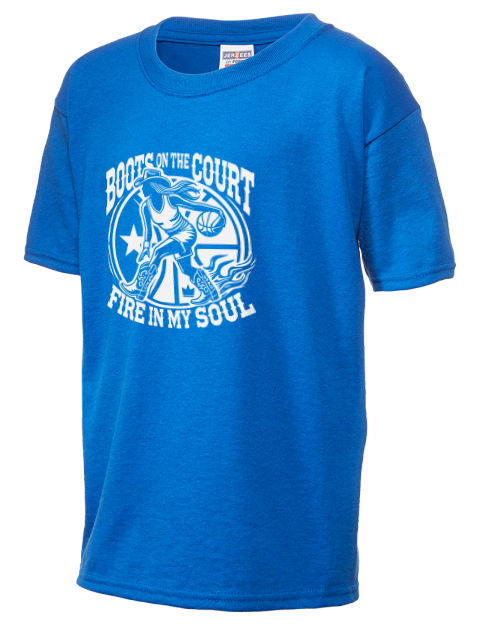 Boots On The Court She Got Game Youth T-Shirt | Swagsta