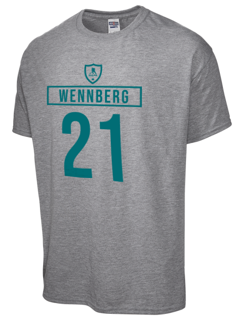 Away Jersey Alex Wennberg Dri-Power Unisex T-Shirt | Swagsta