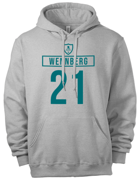 Away Jersey Alex Wennberg Eco Premium Unisex Hooded Sweatshirt | Swagsta