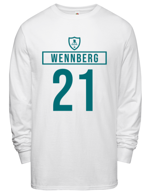 Away Jersey Alex Wennberg Men's Long-Sleeve T-Shirt | Swagsta