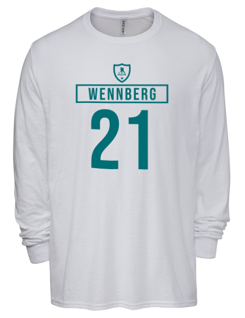 Away Jersey Alex Wennberg Men's Premium Blend Long Sleeve-T-Shirt | Swagsta