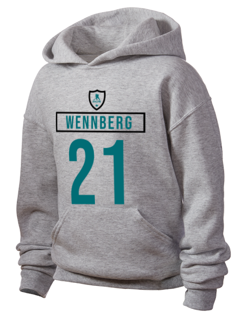 Home Jersey Alex Wennberg Youth Hooded Sweatshirt | Swagsta