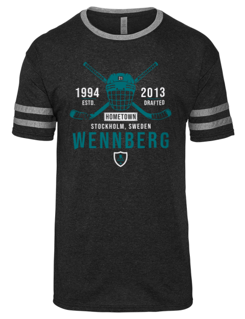 Heritage Alex Wennberg Men's Tri-Blend T-Shirt | Swagsta