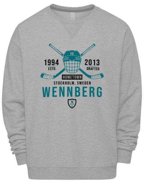 Classic Heritage Alex Wennberg Premium Unisex Crewneck Sweatshirt | Swagsta