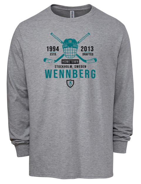 Classic Heritage Alex Wennberg Men's Premium Blend Long Sleeve-T-Shirt | Swagsta