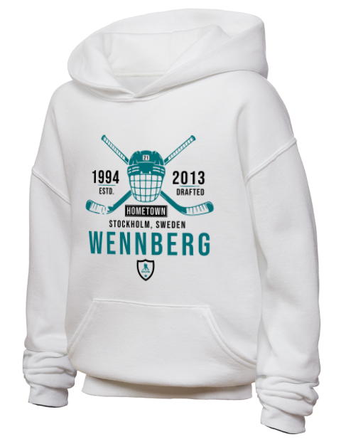 Classic Heritage Alex Wennberg Youth Hooded Sweatshirt | Swagsta