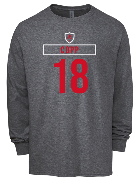 Away Jersey Andrew Copp Men's Premium Blend Long Sleeve-T-Shirt | Swagsta