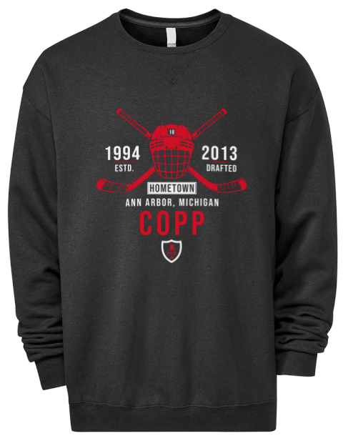 Heritage Andrew Copp Premium Unisex Crewneck Sweatshirt | Swagsta