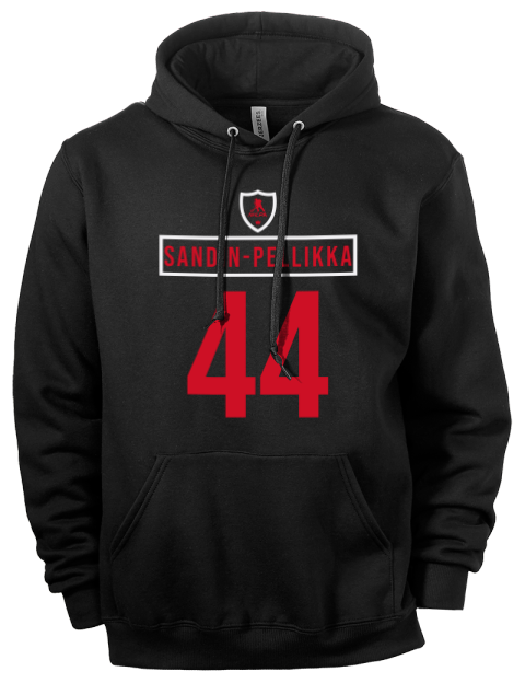 Away Jersey Axel Pellikka Eco Premium Unisex Hooded Sweatshirt | Swagsta