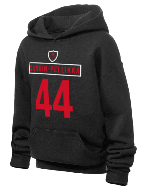 Away Jersey Axel Pellikka Youth Hooded Sweatshirt | Swagsta