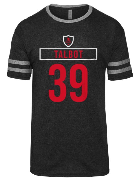 Away Jersey Cam Talbot Men's Tri-Blend T-Shirt | Swagsta