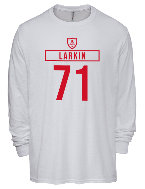 Home Jersey Dylan Larkin Men's Premium Blend Long Sleeve-T-Shirt | Swagsta