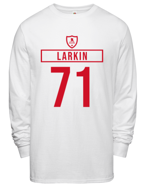 Home Jersey Dylan Larkin Men's Long-Sleeve T-Shirt | Swagsta