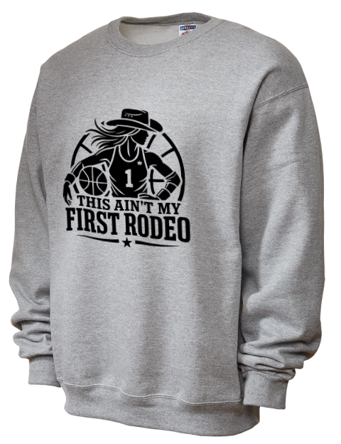Ain’t My First Rodeo She Got Game Unisex Crewneck Sweatshirt | Swagsta